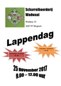 Lappendag in Wadway